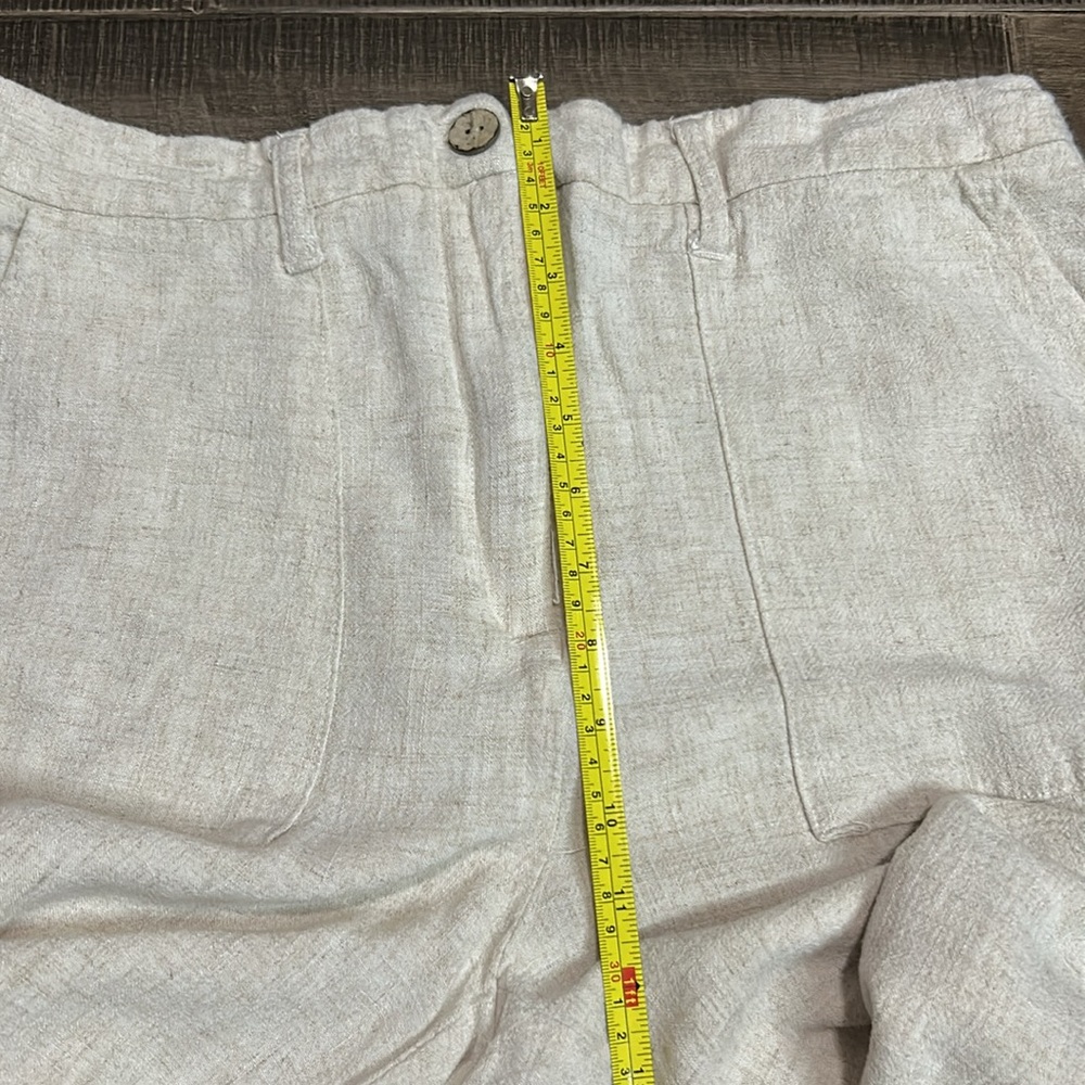 EUC Meg & Margot Cropped Wide Leg Pants Large - Picture 8 of 9